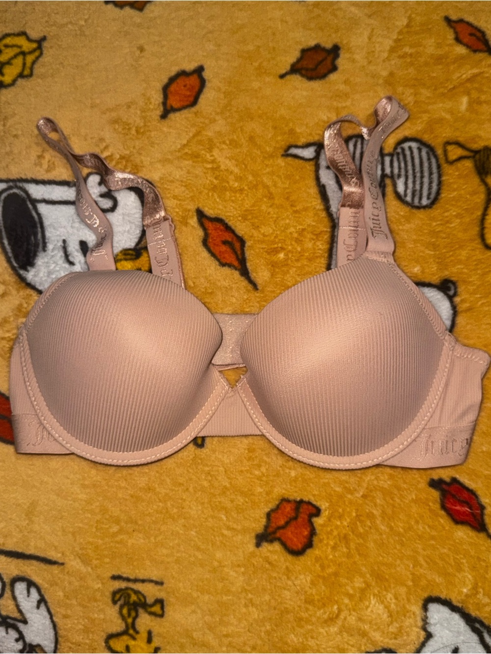 Juicy Couture Light Pink Padded T-Shirt Bra